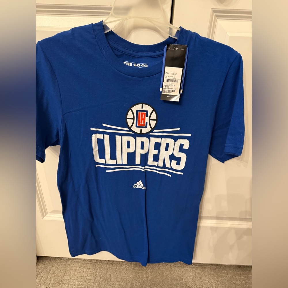 Adidas LA Clippers Blue Go-To Tee